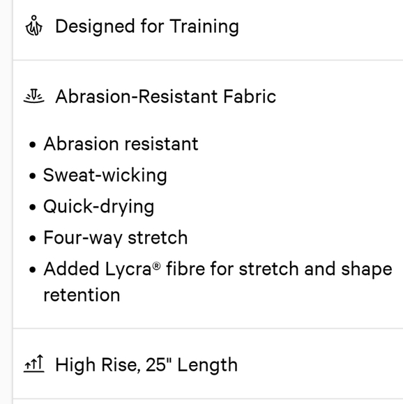 Lululemon Power Thru High Rise Crop 23" Legging Tie Dye Athleisure Athletic NWT - Picture 6 of 14